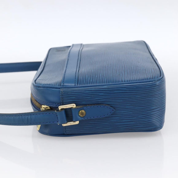 LOUIS VUITTON Epi Trocadero 23 Shoulder Bag Blue M52305 LV Auth 173431