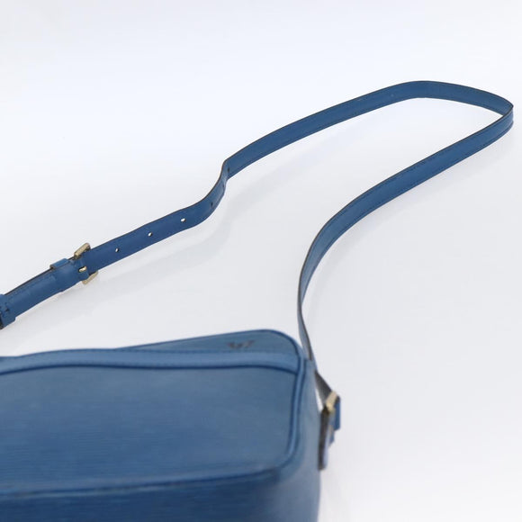 LOUIS VUITTON Epi Trocadero 23 Shoulder Bag Blue M52305 LV Auth 173431