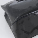 LOUIS VUITTON Monogram Vernis Wilshire PM Bag Blue Infini M91451 LV Auth 173434-16