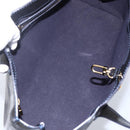 LOUIS VUITTON Monogram Vernis Wilshire PM Bag Blue Infini M91451 LV Auth 173434-11