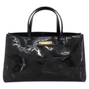 LOUIS VUITTON Monogram Vernis Wilshire PM Bag Blue Infini M91451 LV Auth 173434-13