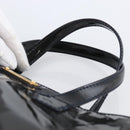 LOUIS VUITTON Monogram Vernis Wilshire PM Bag Blue Infini M91451 LV Auth 173434-8