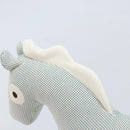 HERMES Cheval Honore Époque Stuffed Cotton Light Blue Auth 173436M-12
