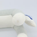 HERMES Cheval Honore Époque Stuffed Cotton Light Blue Auth 173436M-8