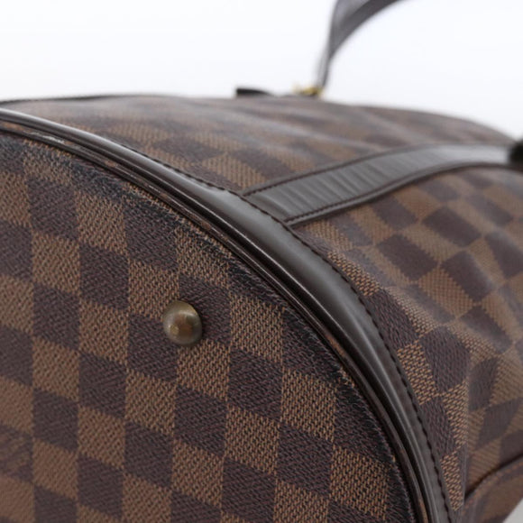 LOUIS VUITTON Damier Ebene Bucket GM Shoulder Bag N42236 LV Auth 173441