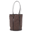 LOUIS VUITTON Damier Ebene Bucket GM Shoulder Bag N42236 LV Auth 173441-2