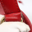 LOUIS VUITTON Epi Noe Shoulder Bag Red M44007 LV Auth 173443-12