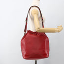 LOUIS VUITTON Epi Noe Shoulder Bag Red M44007 LV Auth 173443-19