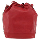 LOUIS VUITTON Epi Noe Shoulder Bag Red M44007 LV Auth 173443-13