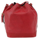 LOUIS VUITTON Epi Noe Shoulder Bag Red M44007 LV Auth 173443-2