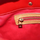 LOUIS VUITTON Monogram Vernis Reade MM Hand Bag Red Rouge M91086 LV Auth 173446-19