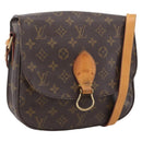 LOUIS VUITTON Monogram Saint Cloud GM Shoulder Bag M51242 LV Auth 173447-1