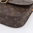 LOUIS VUITTON Monogram Saint Cloud GM Shoulder Bag M51242 LV Auth 173447-15