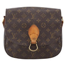 LOUIS VUITTON Monogram Saint Cloud GM Shoulder Bag M51242 LV Auth 173447-13