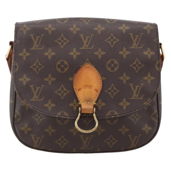 LOUIS VUITTON Monogram Saint Cloud GM Shoulder Bag M51242 LV Auth 173447