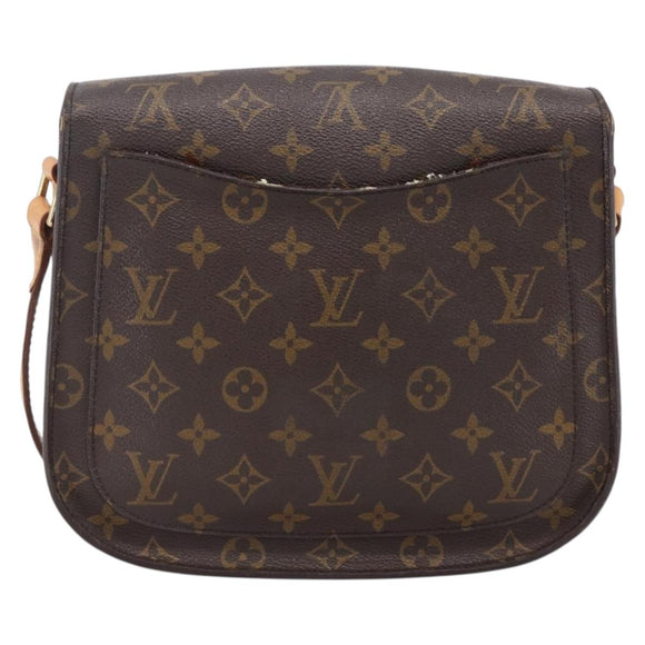 LOUIS VUITTON Monogram Saint Cloud GM Shoulder Bag M51242 LV Auth 173447