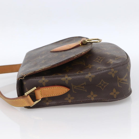 LOUIS VUITTON Monogram Saint Cloud GM Shoulder Bag M51242 LV Auth 173447
