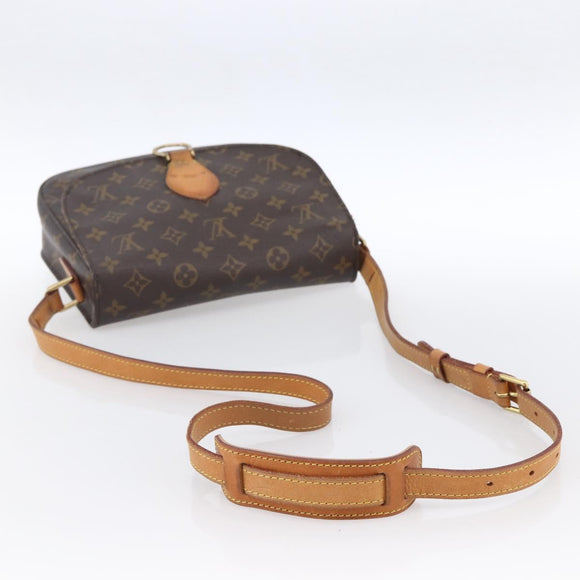 LOUIS VUITTON Monogram Saint Cloud GM Shoulder Bag M51242 LV Auth 173447