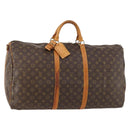 LOUIS VUITTON Monogram Keepall Bandouliere 60 Boston Bag M41412 LV Auth 173451-1