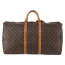 LOUIS VUITTON Monogram Keepall Bandouliere 60 Boston Bag M41412 LV Auth 173451-2