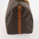 LOUIS VUITTON Monogram Keepall Bandouliere 60 Boston Bag M41412 LV Auth 173451-4