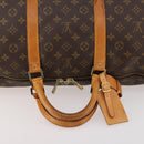 LOUIS VUITTON Monogram Keepall Bandouliere 60 Boston Bag M41412 LV Auth 173451-7
