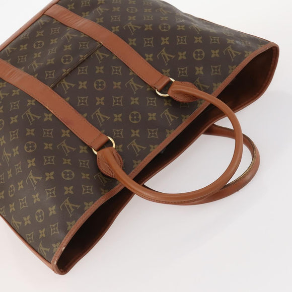 LOUIS VUITTON Monogram Sac Weekend GM Tote Bag M42420 LV Auth 173453