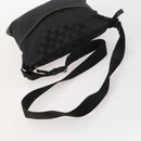 GUCCI GG Canvas Handtas Suède 2-delig Zwart Auth 173454-14