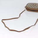 GUCCI GG Plus Supreme Shoulder Bag PVC Beige Gold Auth 173465-7