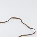 GUCCI GG Plus Supreme Shoulder Bag PVC Beige Gold Auth 173465-8