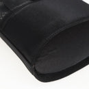 Salvatore Ferragamo Mesh Hand Bag Black Auth 173466-14