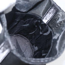 Salvatore Ferragamo Mesh Hand Bag Black Auth 173466-18