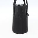 Salvatore Ferragamo Mesh Hand Bag Black Auth 173466-3