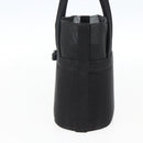 Salvatore Ferragamo Mesh Hand Bag Black Auth 173466-4