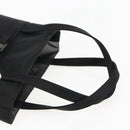 Salvatore Ferragamo Mesh Hand Bag Black Auth 173466-7
