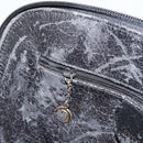 GUCCI Bamboo Hand Bag Leather 2way Black Gold 000 2122 0290 Auth 173468-22