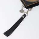 GUCCI GG Supreme night courier Clutch Bag Black Silver 496346 Auth 173479-6