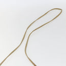 CELINE Macadam Canvas Shoulder Bag PVC Beige Gold Auth 173481-8