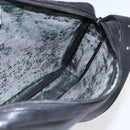 LOEWE Anagram Shoulder Bag Leather Black Gold Auth 173482-18