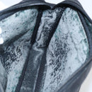 LOEWE Anagram Shoulder Bag Leather Black Gold Auth 173482-19