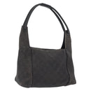 GUCCI GG Canvas Shoulder Bag Black 101333 Auth 173490-1