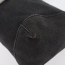 GUCCI GG Canvas Shoulder Bag Black 101333 Auth 173490-12
