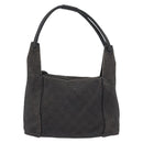 GUCCI GG Canvas Shoulder Bag Black 101333 Auth 173490-2