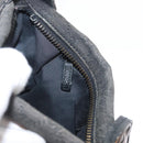 GUCCI GG Canvas Shoulder Bag Black 101333 Auth 173490-20