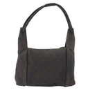 GUCCI GG Canvas Shoulder Bag Black 101333 Auth 173490-3