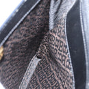 BALLY Shoulder Bag Leather Black Gold Auth 173492-18