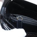 BALLY Shoulder Bag Leather Black Gold Auth 173492-23
