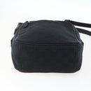 GUCCI GG Canvas Shoulder Bag Black Silver 018 1612 Auth 173500-5