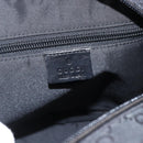 GUCCI GG Canvas Shoulder Bag Black Silver 018 1612 Auth 173500-19