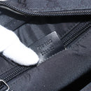 GUCCI GG Canvas Shoulder Bag Black Silver 018 1612 Auth 173500-12